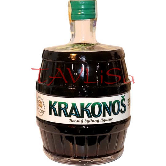 Krakonoš Horský Likér 35% 0,5l Soudek Apicor